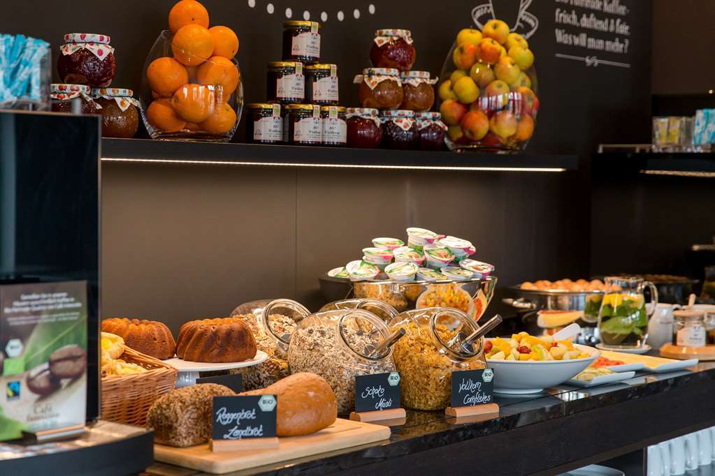 Motel One Frankfurt Airport Frankfurt nad Mohanem Restaurace fotografie